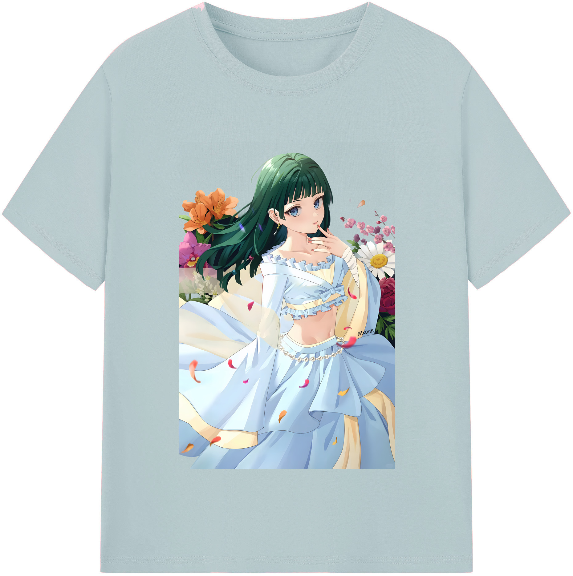 （画像用） 薬屋のひとりごと The Apothecary Diaries 綿100％半袖Tシャツ（フロントプリント）